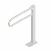 Uchwyt Uchylny WC dla Niepełnosprawnych wolnostojący 70cm biały fi32
